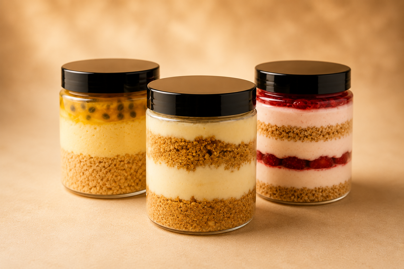Cheesecake Jars